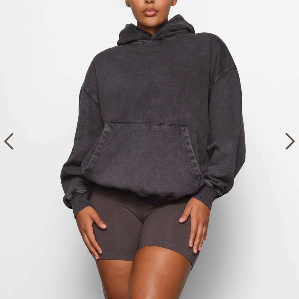 BOYFRIEND FLEECE HOODIE size 2X color Ash.
